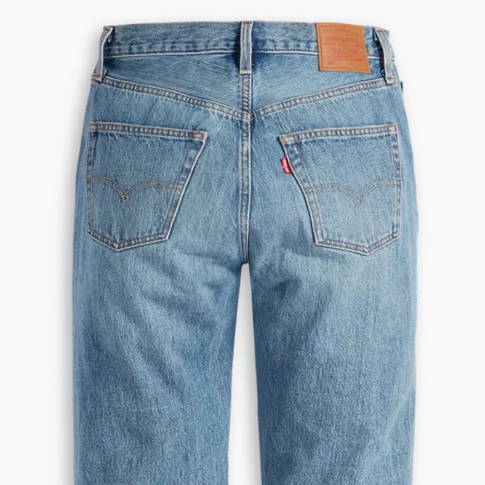 HOST PICK!!! ๐๐๐๐NWT Levi's Premium501 93 Straight WOMEN JEANS- Blue34"x 32" - Picture 5 of 9